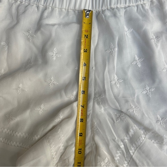 Anthropologie Elevenses White Costa Maya Shorts Size Medium NWT - Picture 11 of 14